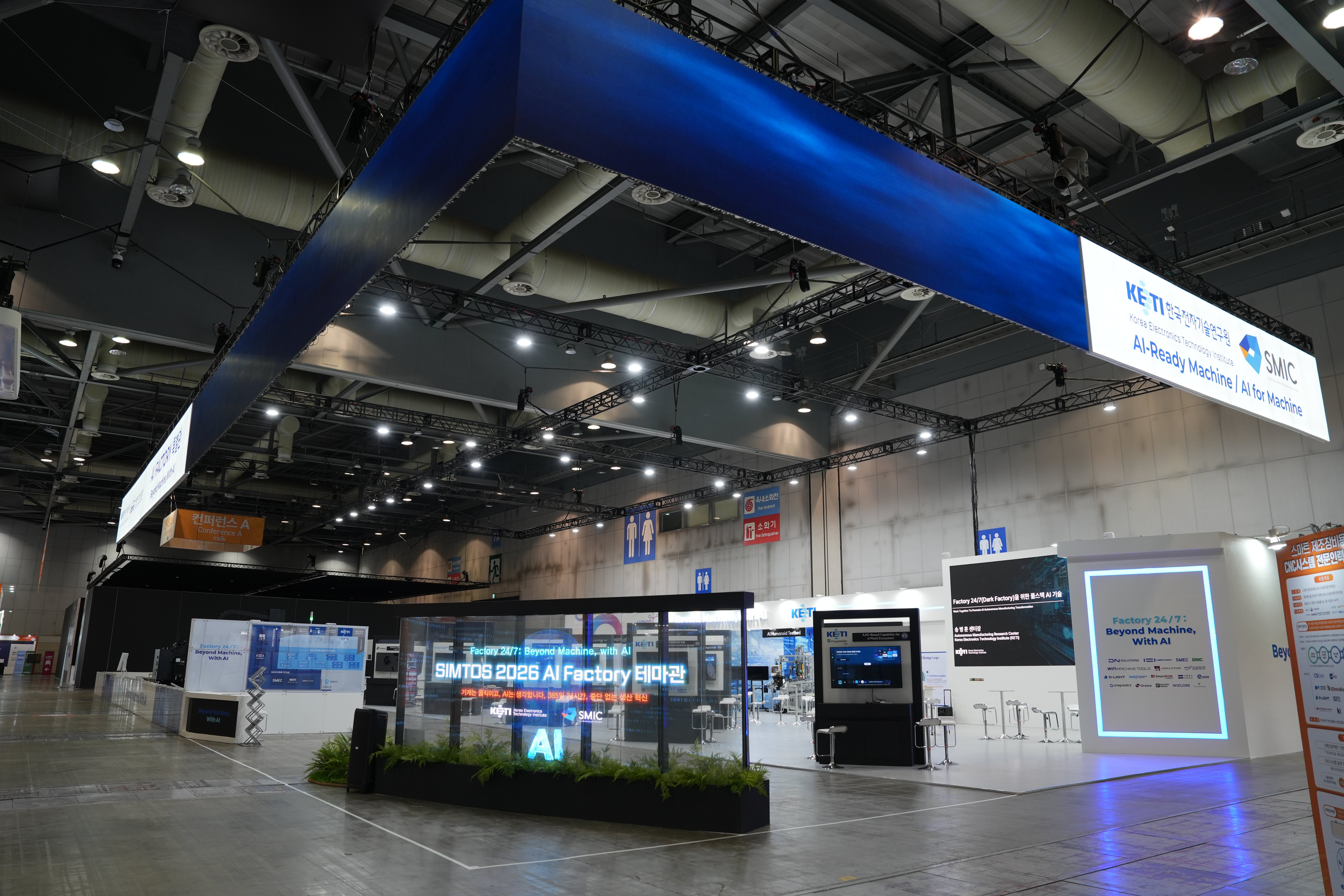KETI overhead frame wide view